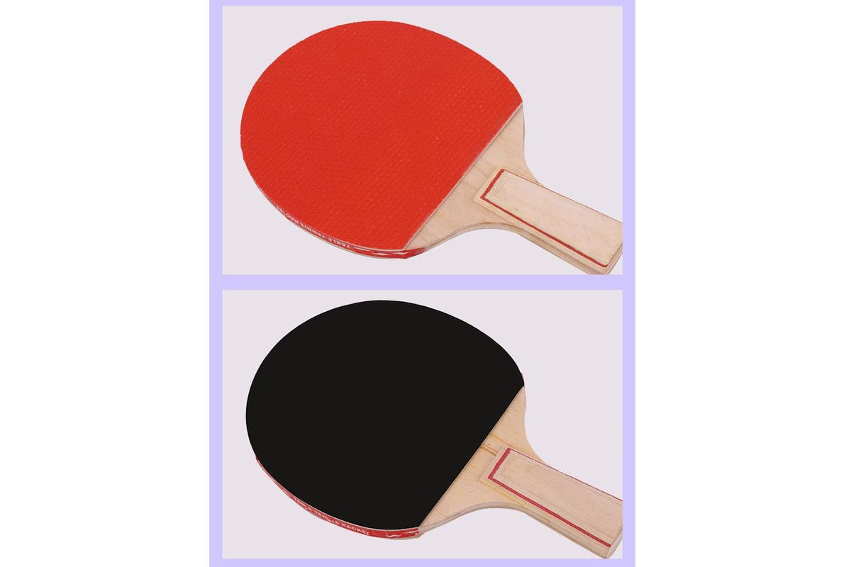 Portable Retractable Net Table Tennis Paddle Bats 6 Balls Instant Ping Pong Set