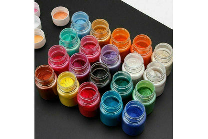 36 Colours Mica Powder Epoxy Resin Dye Pearl Natural Mica Pigment Mineral Powder