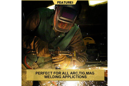 Solar Auto Darkening Welding Helmet Mask ARC TIG MAG High Quality, Flame