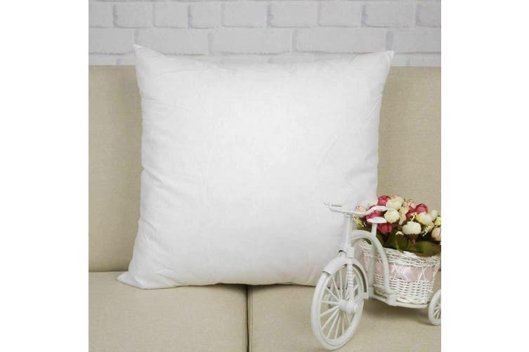 2PCS 45x45cm Pillow Memory Resilient Cushion Inserts Polyester Filling