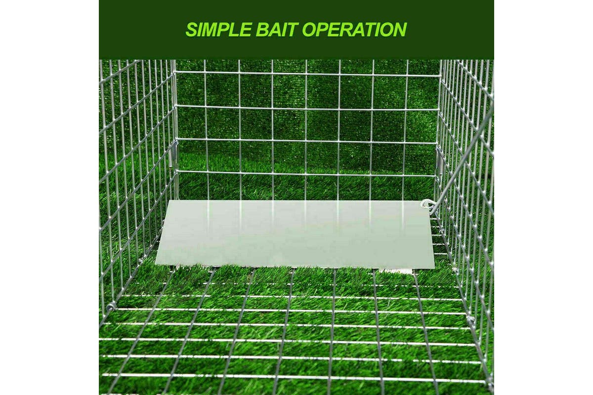 Animal Cage Catch Rabbit Bird Bait Rat 66.5 x 23 x 26.5cm