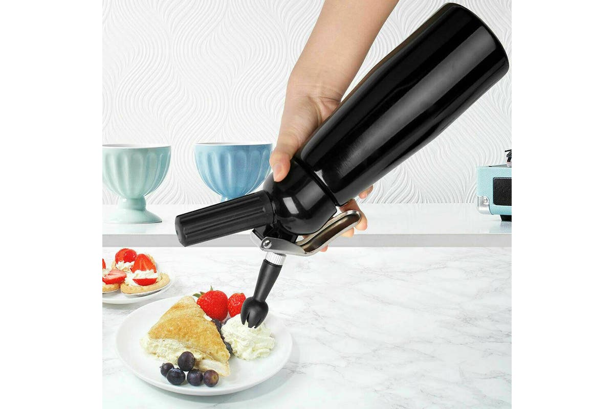 Black Cream whipper Whipped cream dispenser Dessert Coffee Foam Whip Cream chargers