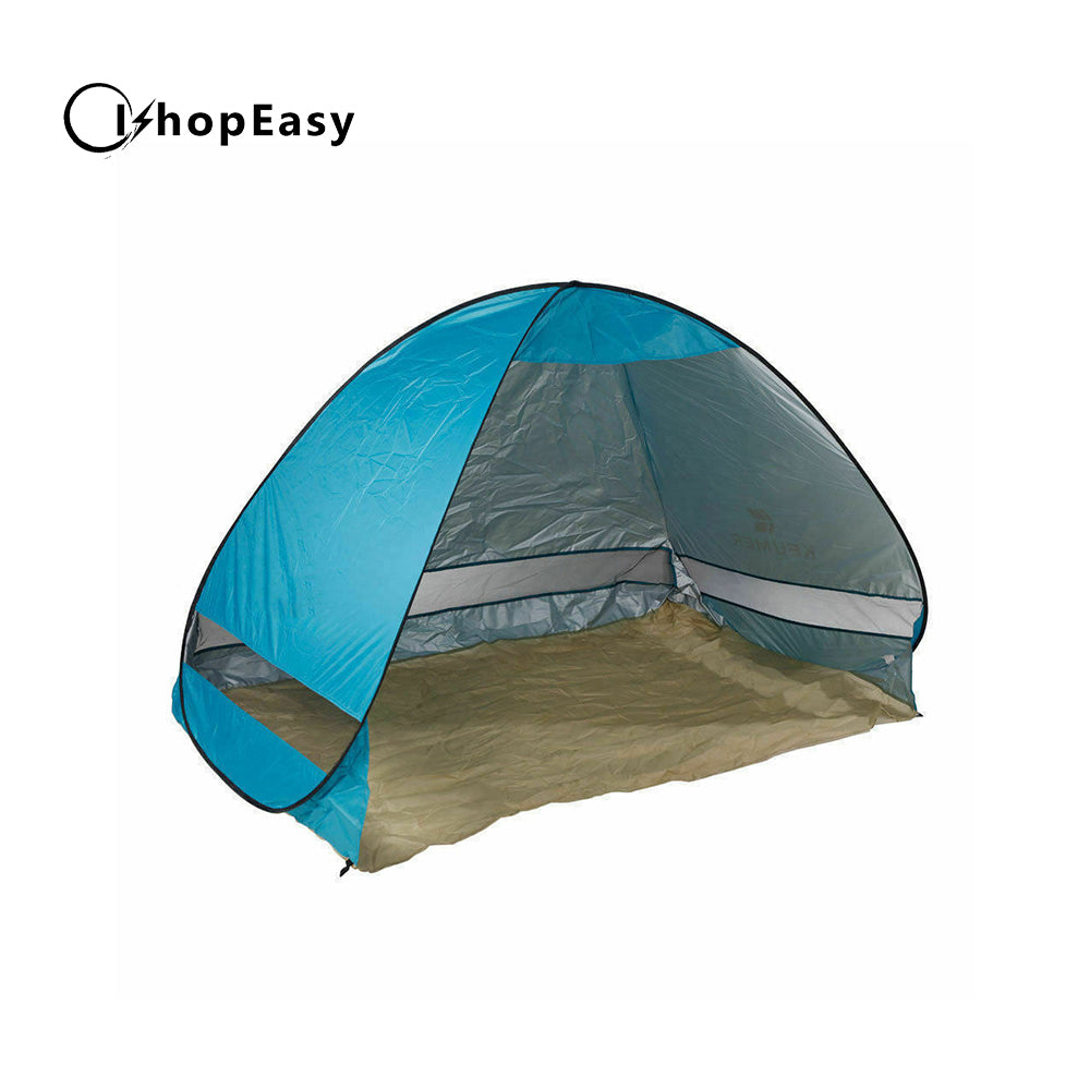 Pop Up Portable Beach Tent Canopy Sun Shade Shelter Summer Camping 2-3 Persons