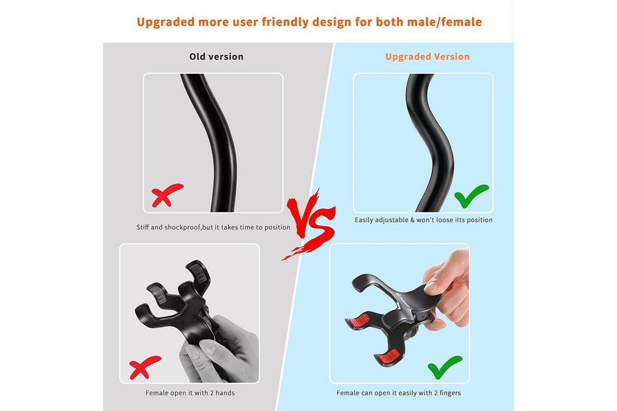 Universal 360? Windshield Mount Car Holder GPS Mobile Phone Long Neck Cradle