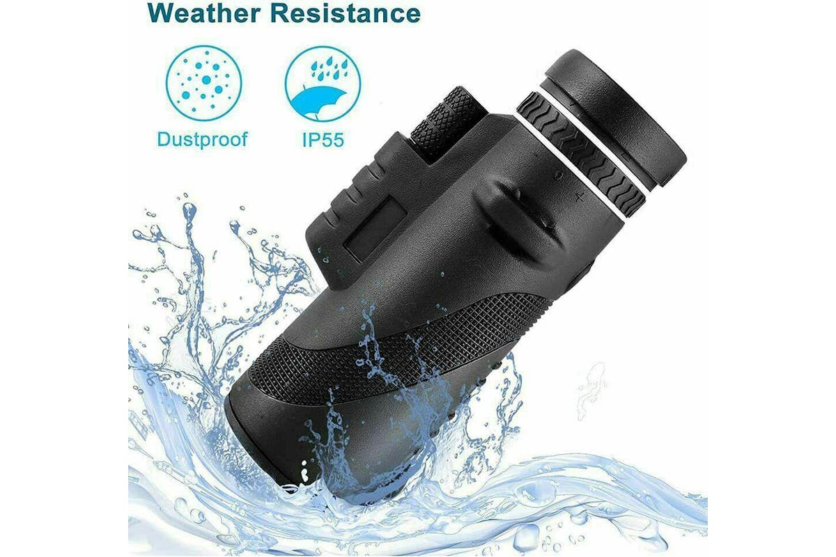 Durable Portable Telescope Monocular Travel +Phone Clip +Tripodset