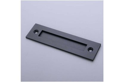 12Inch Barn Door Handle Sliding Flush Pull Wood Door Gate Hardware Stainless Steel, Black