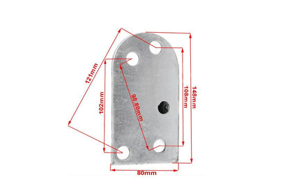 Spare Wheel Carrier Holder Camper Trailer Caravan Boat Holden Ford Landcruiser