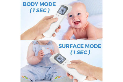 Digital LCD No-Touch Forehead Body Thermometer Infrared Temperature Gun Recall