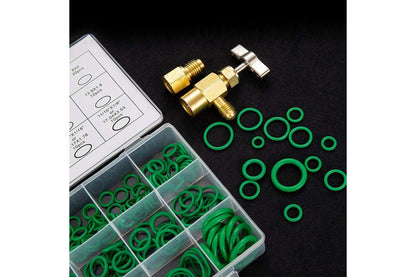 270 Pcs Air Conditioning O Ring Assortment Kit Green Air Con 18 Sizes Oring Gas