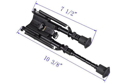 Adjustable Leg 6-9 Inch Height Sniper Hunting Rifle Bipod Sling Shooting Mount Stand