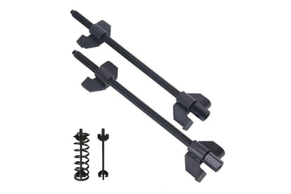 Coil Spring Compressor 380MM Heavy Duty Car Truck Auto Clamp Tool Black, 2PCS