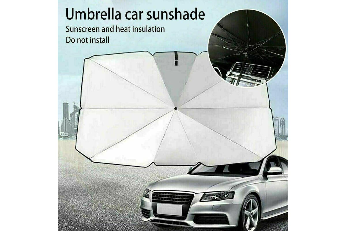 Foldable Car Windshield Sunshade Umbrella Front Window Cover Visor Sun Shade