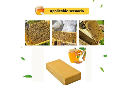 Honeycomb Foundation Sheet Wax Frames Beekeeping Honey Bee Hive Equipment 30PCS