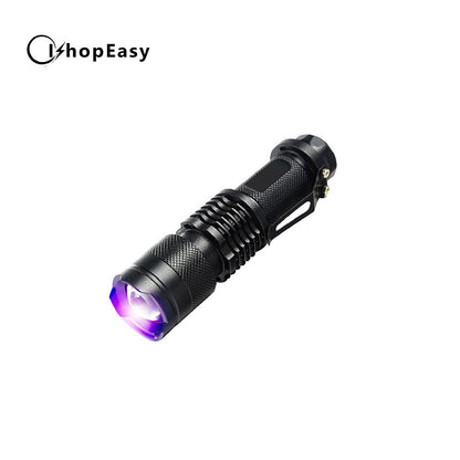 UV Ultra Violet LED Flashlight Blacklight Light 365 nM Inspection Lamp Torch