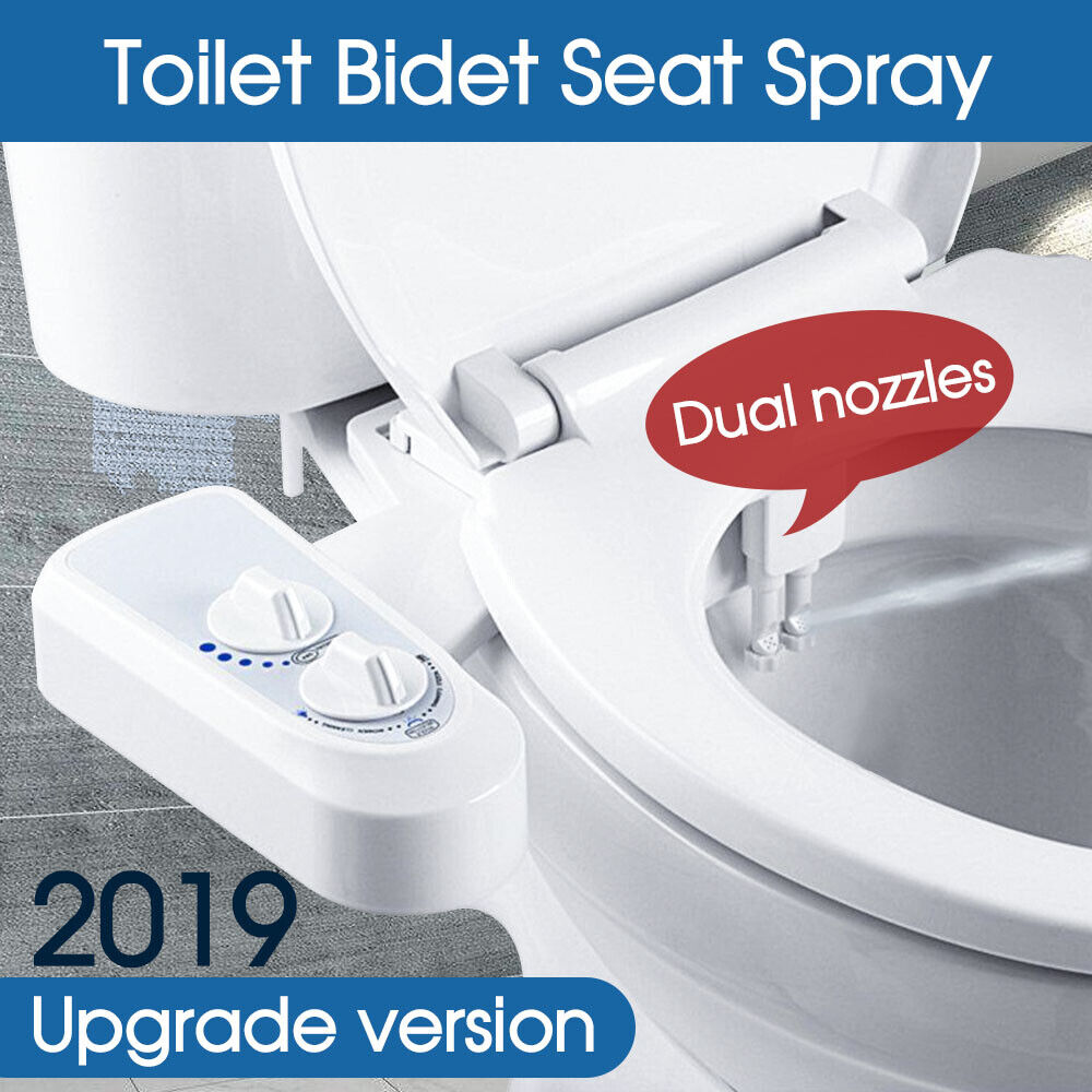 Hygiene Water Wash Clean Unisex Easy Toilet Bidet Seat Attachment Upgrade