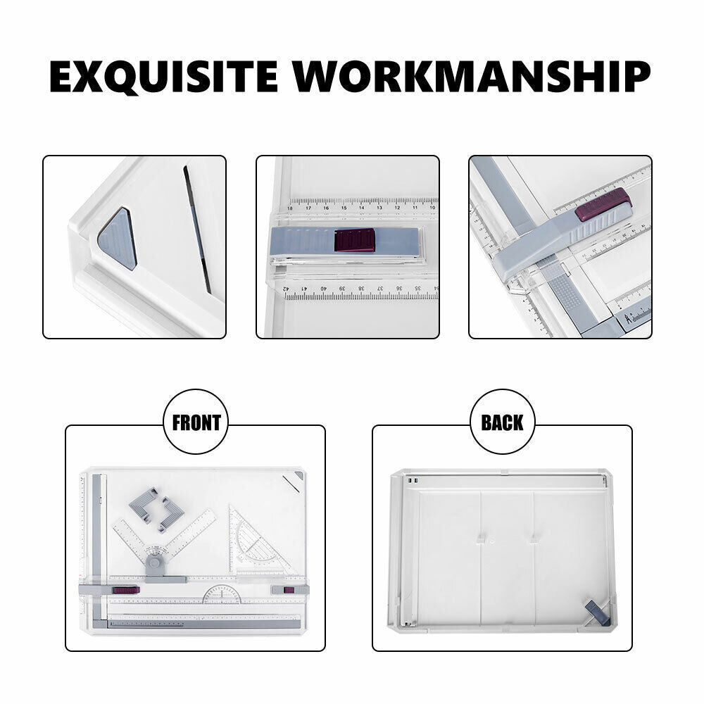 PRO A3 Drawing Board Table with Parallel Motion and Adjustable Angle Drafting