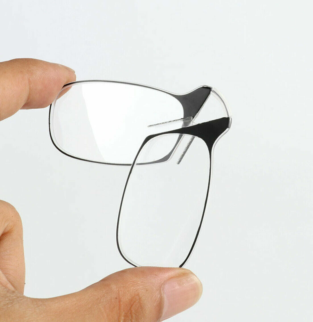 Flexible Portable Mini Nose Clip Reading Glasses Wallet Pocket Phone +2.00