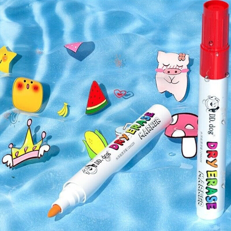 Ishopeasy 4pcs Magical Water Painting Pen Magic Doodle Drawing Pens Multicolor