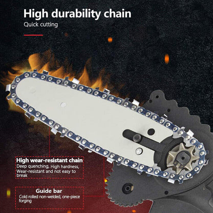 Ishopeasy 2pcs 6" Chainsaw Chains for 6 inch Mini Cordless Electric Chain Saw Wood Cutter