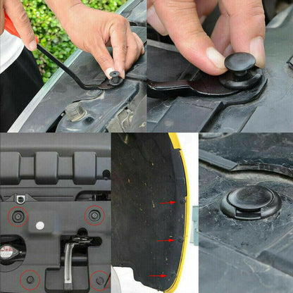 795x Car Body Trim Clips Retainer Bumper Auto Panel Push Plastic Fastener Kit