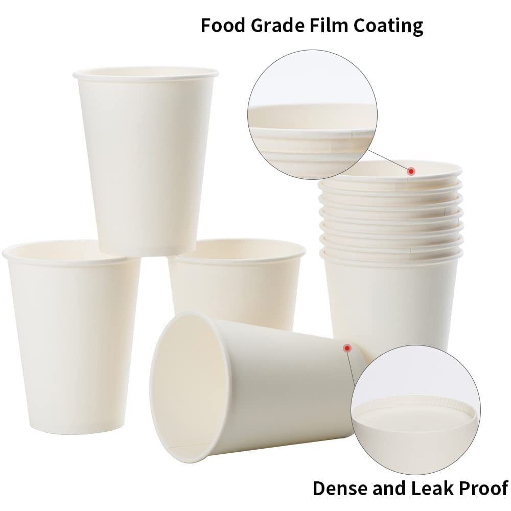 Disposable Coffee Cups 16oz Bulk Takeaway Paper Triple Wall Take Away