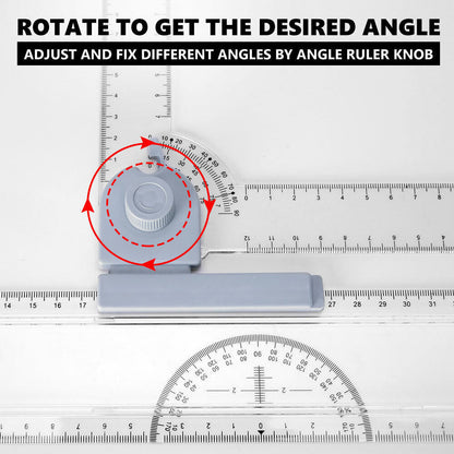 PRO A3 Drawing Board Table with Parallel Motion and Adjustable Angle Drafting