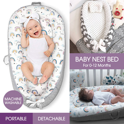 Baby Nest Bed Lounger Sleeping Portable Pillow Newborn Bassinet Crib Cot