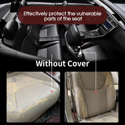 Universal Cotton Linen Car Seat Cushion Front Seat Lined Pad Preotect Cover