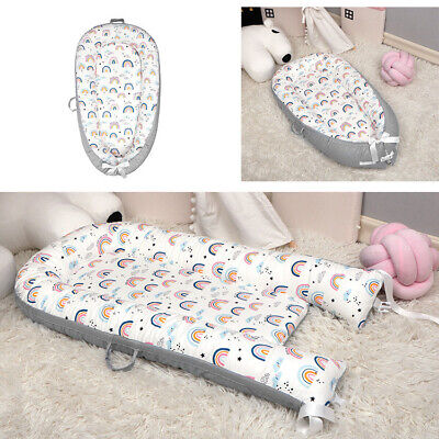 Baby Nest Bed Lounger Sleeping Portable Pillow Newborn Bassinet Crib Cot