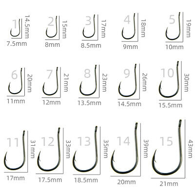 Fishing Hooks Set High Carbon Steel Barbed Fish Hook for Saltwater Fishing Gear