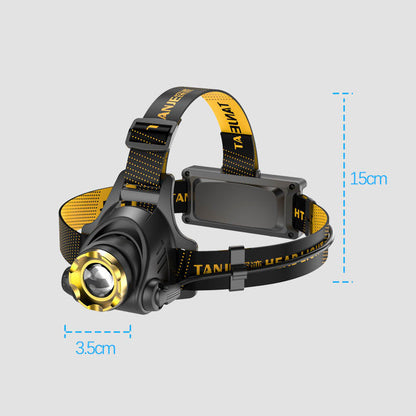 12000000lm LED Headlamp USB Rechargeable Headlight Head Torch Lamp Flashlight