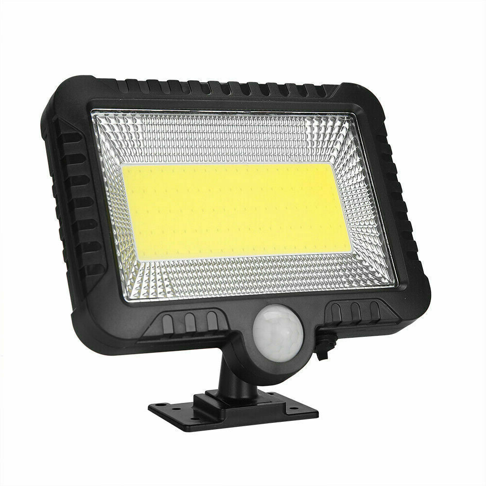 100Led Solar Sensor Light Motion Detection Security Garden Flood Lamp 1PCS