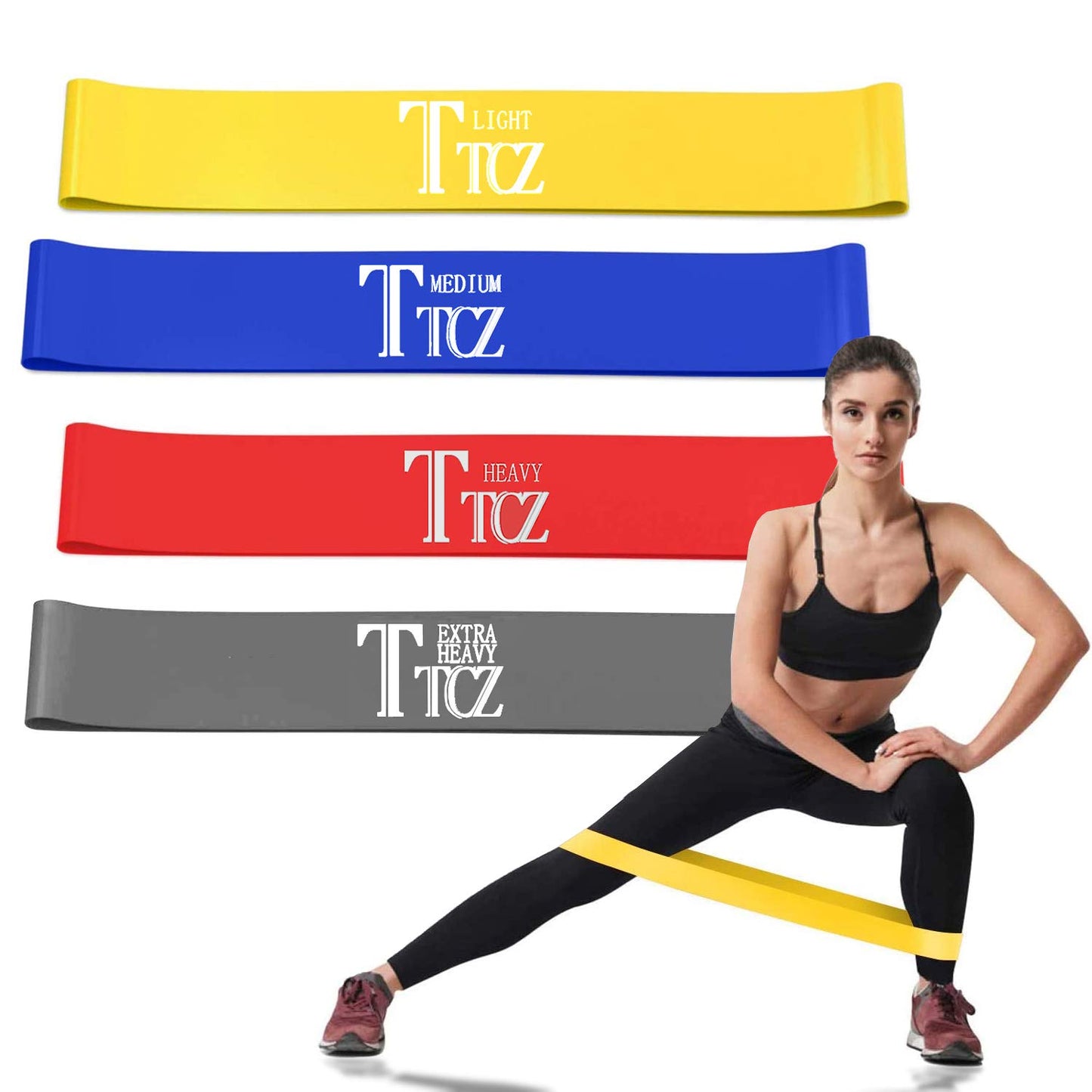 TTCZ Resistance Loop Bands, Resistance Loop Exercise Bands for Home Fitness