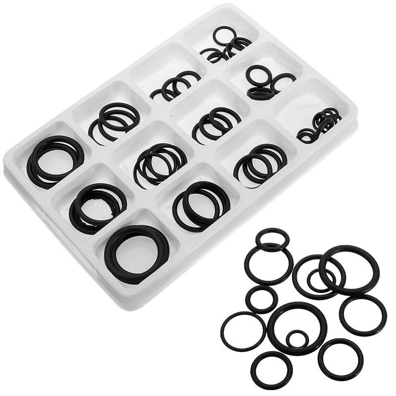 50Pcs Rubber O-Ring Assorted Sizes Kit For Plumbing Tap Seal Sink Seal Thread