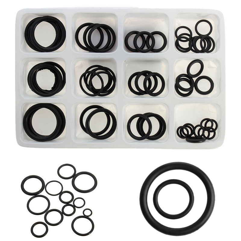 50Pcs Rubber O-Ring Assorted Sizes Kit For Plumbing Tap Seal Sink Seal Thread