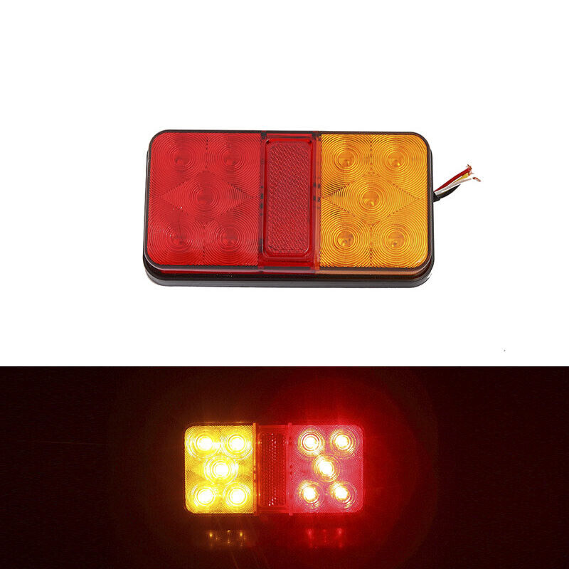 2x LED Trailer Lights Tail Lamp Stop Indicator 12V&24V Volt 4WD 4X4 Camper UTE