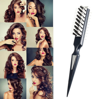 Volumia Style Comb - Instant Hair Volumizer Comb Sharks Back Combing Brush