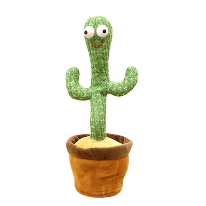 Dancing Cactus Plush Toy Electronic Shake with Song Cute Dance Succulent Gifts