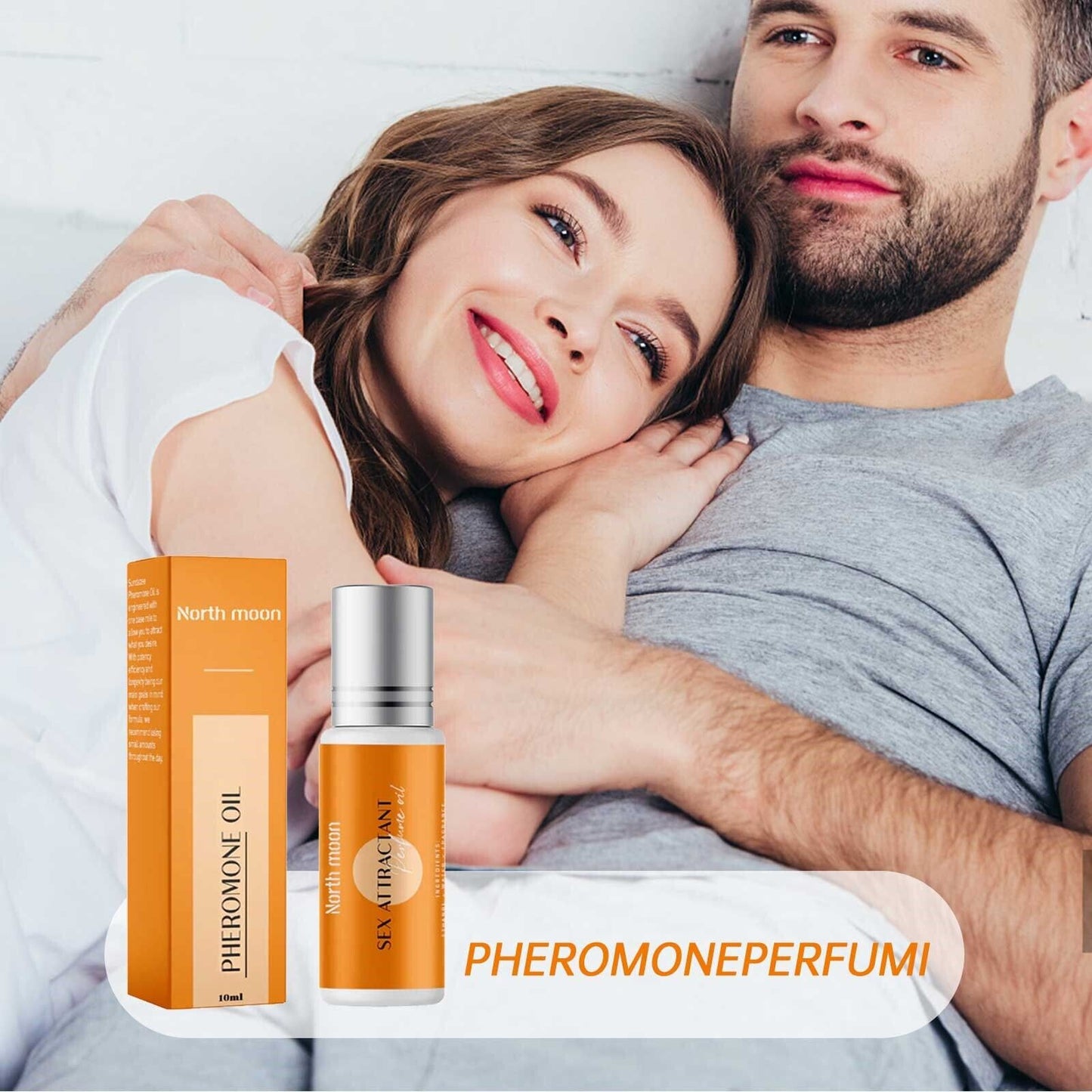 10ml North Moon Best Sex Pheromones Attractant Rollerball Perfume for Men Womens