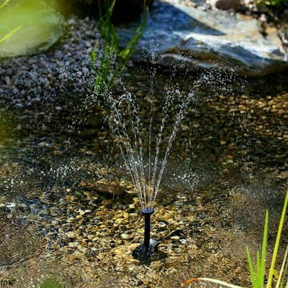 1.5W Solar Powered Water Fountain Pump Bird Bath Pond Pool Garden