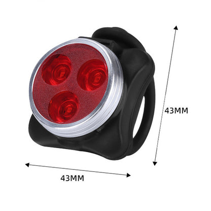 Front Rear Tail Waterproof USB Rechargeable Bicycle Lamp Bike Lights Set