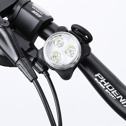 Front Rear Tail Waterproof USB Rechargeable Bicycle Lamp Bike Lights Set