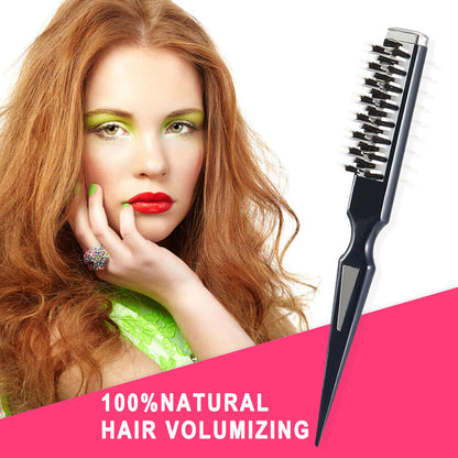 Volumia Style Comb - Instant Hair Volumizer Comb Sharks Back Combing Brush