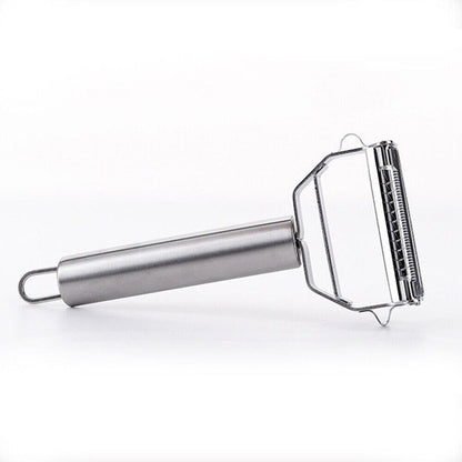 Stainless Steel Serrated Cutter Fruit Peeler Slicer Potato Vegetable