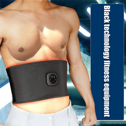 EMS Lazy Abdominal Muscle Toning Trainer Stimulator Toner Fitness Belt Exerciser