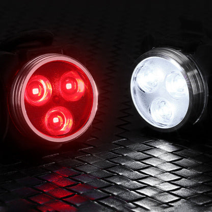 Front Rear Tail Waterproof USB Rechargeable Bicycle Lamp Bike Lights Set