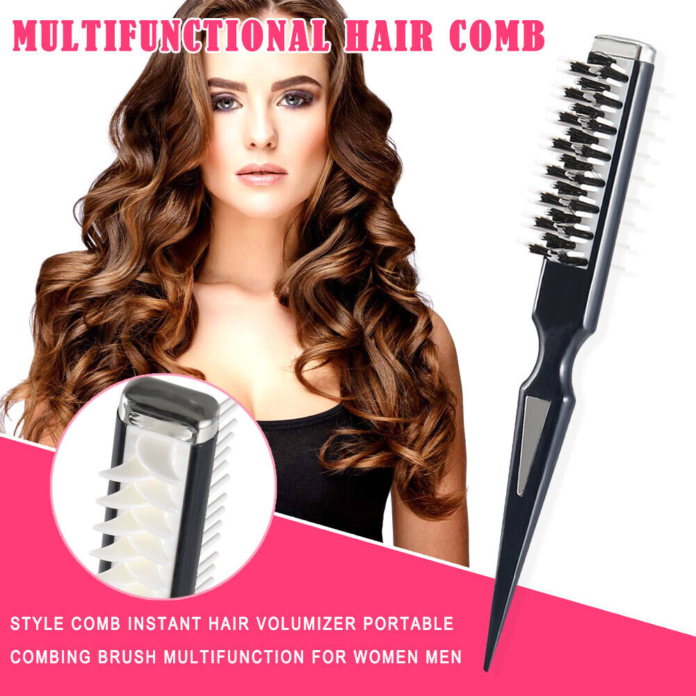 Volumia Style Comb - Instant Hair Volumizer Comb Sharks Back Combing Brush