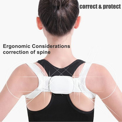 Adjustable Posture Corrector Women Men Shoulder Brace Back Support Strap Belt