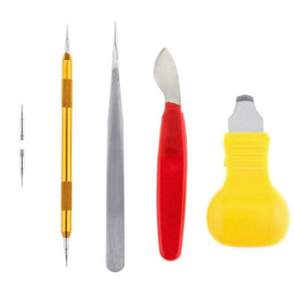 147 Pcs Watch Repair Tool Kit Link Spring Bar Remover Back Case Opener