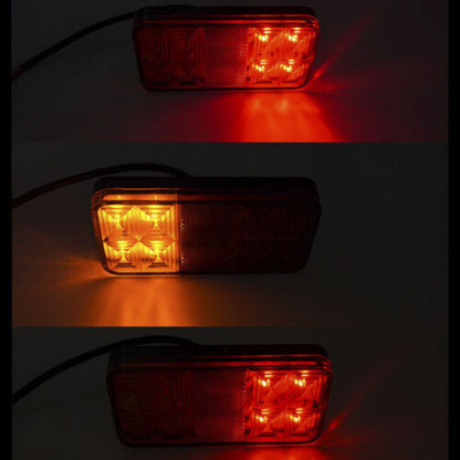 2x LED Trailer Lights Tail Lamp Stop Indicator 12V&24V Volt 4WD 4X4 Camper UTE